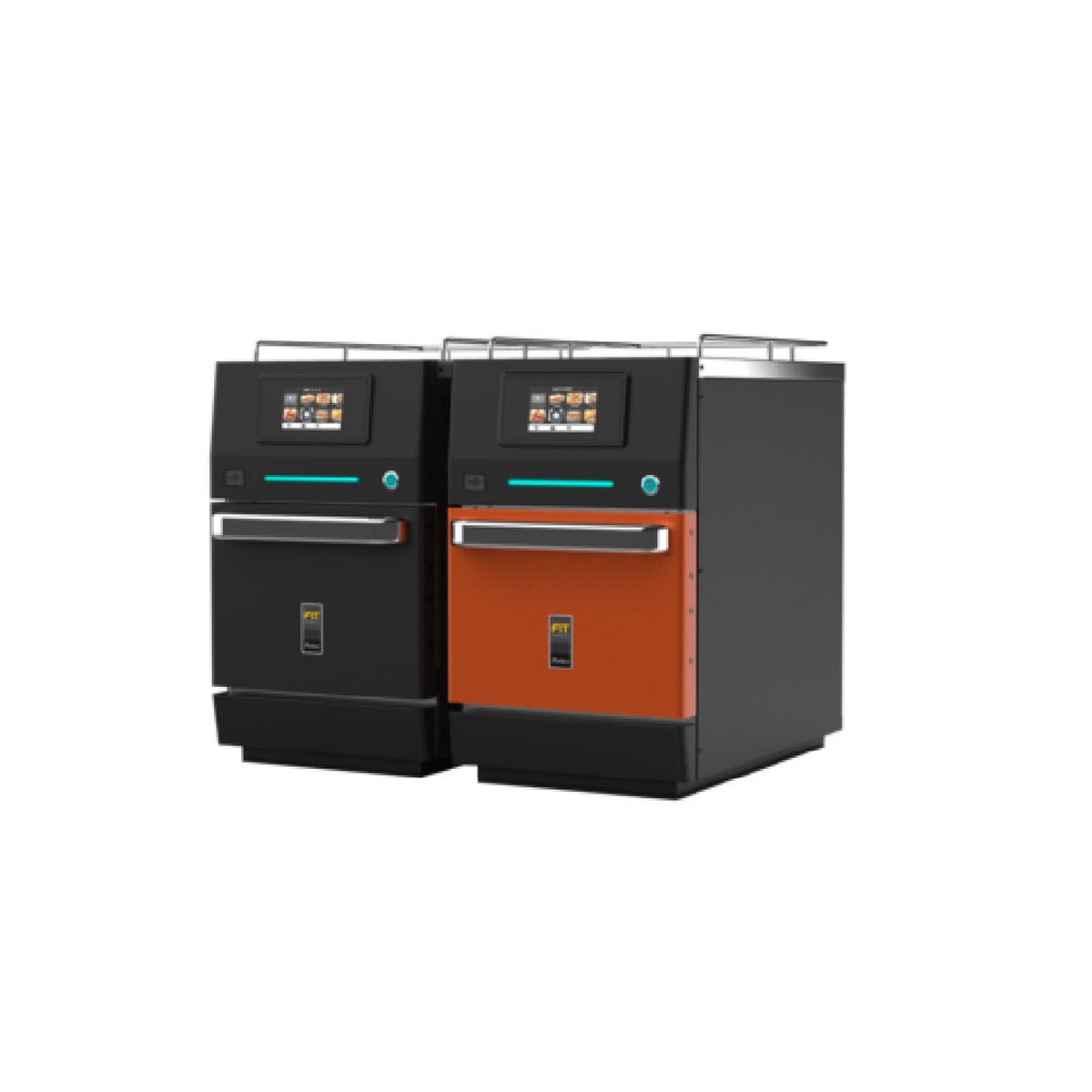 Angled view of Pratica FIT Express rapid cook oven