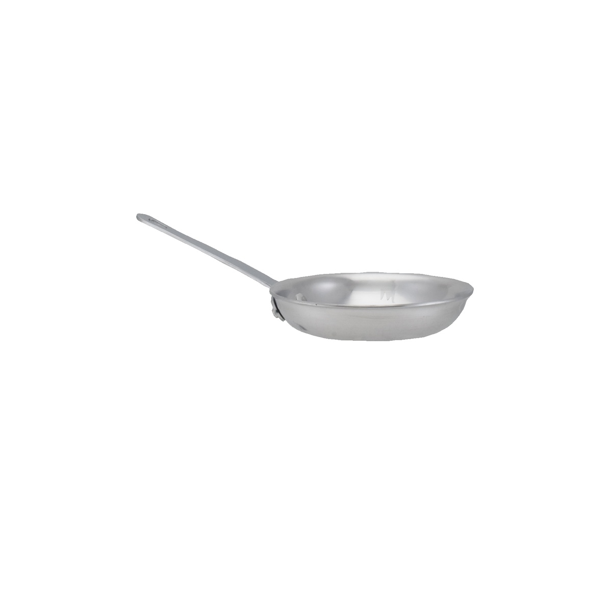 Libertyware FRY07 7.5-inch aluminum fry pan side profile view