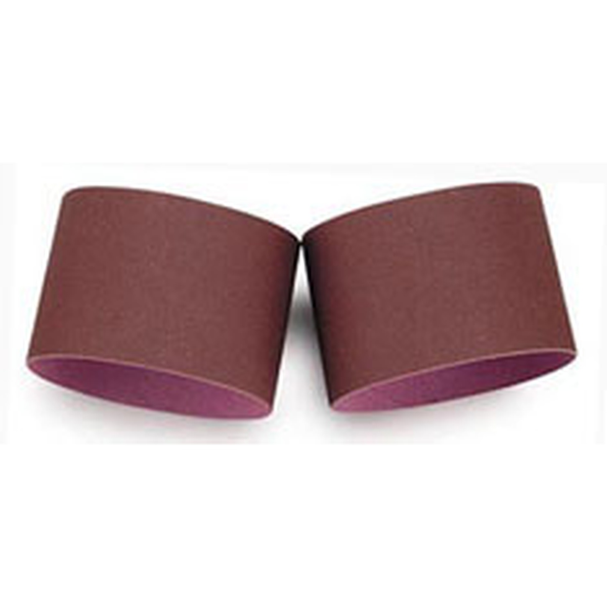 Master Grade FS-304F fine flexible sharpening wheels, a pair of brown leather abrasive wheels