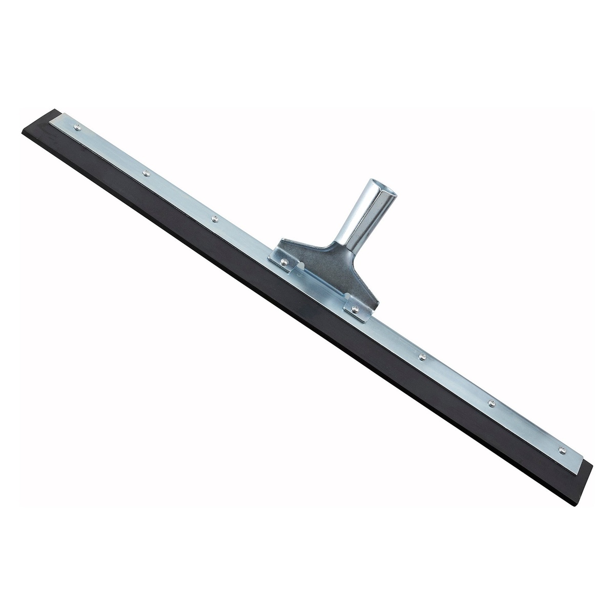 Winco FSS-24 24-inch floor squeegee head with rubber blade and iron frame, no handle
