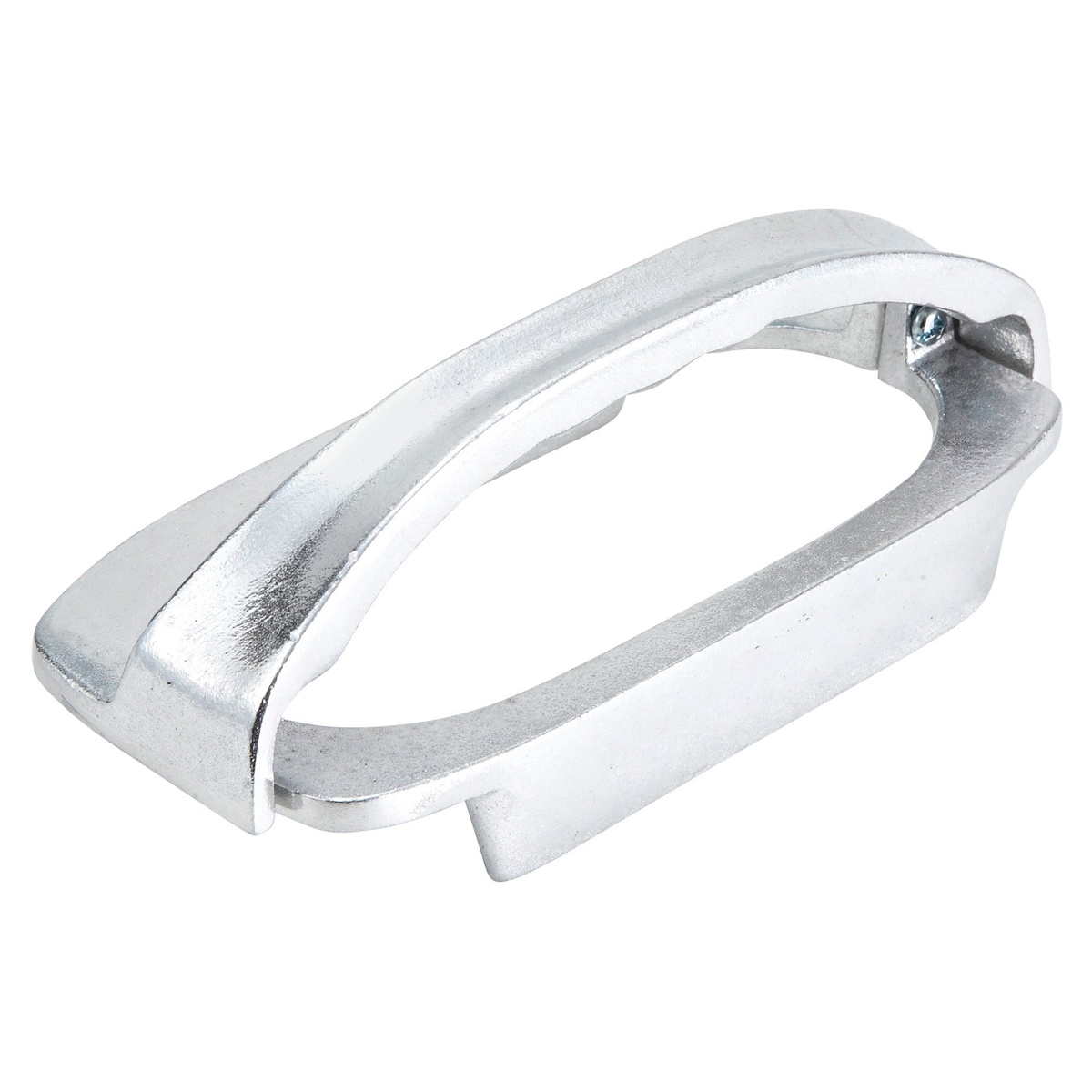 Winco GBH-2 aluminum griddle brick holder shown alone on white background