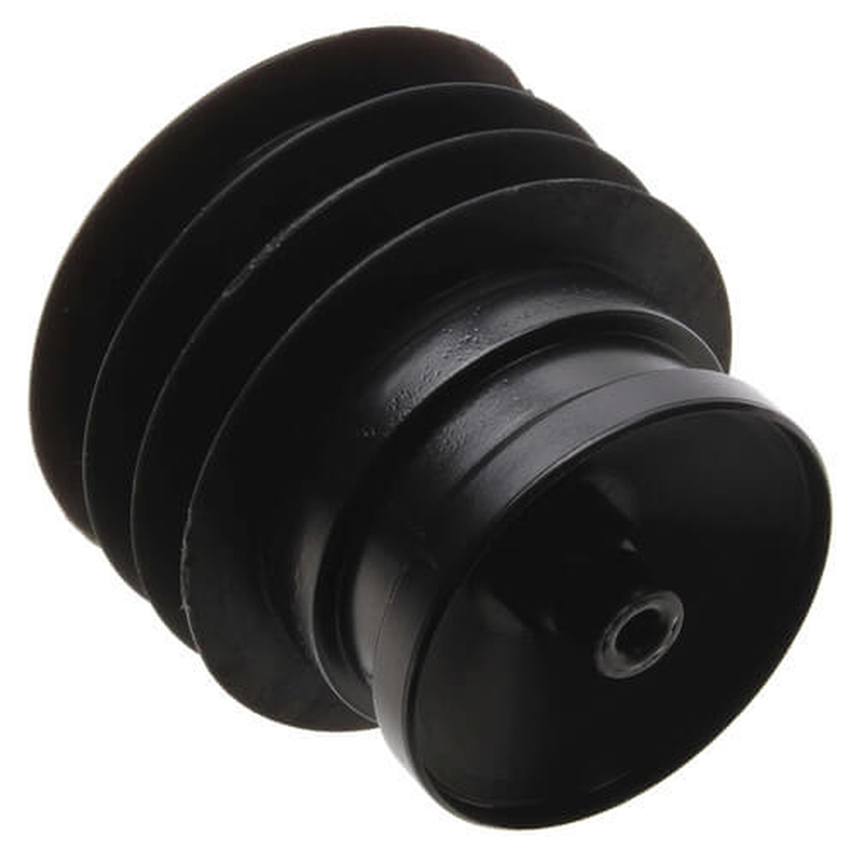 Angled underside view of GD102 Green Drain showing ABS plastic frame and insert profile