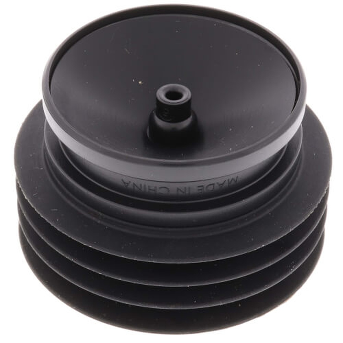 GD103 Green Drain bottom view showing flexible sealing ribs