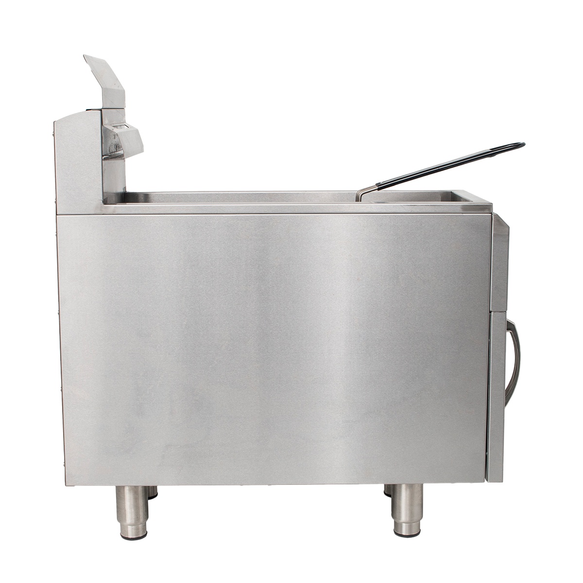 Globe GF15G countertop fryer side profile