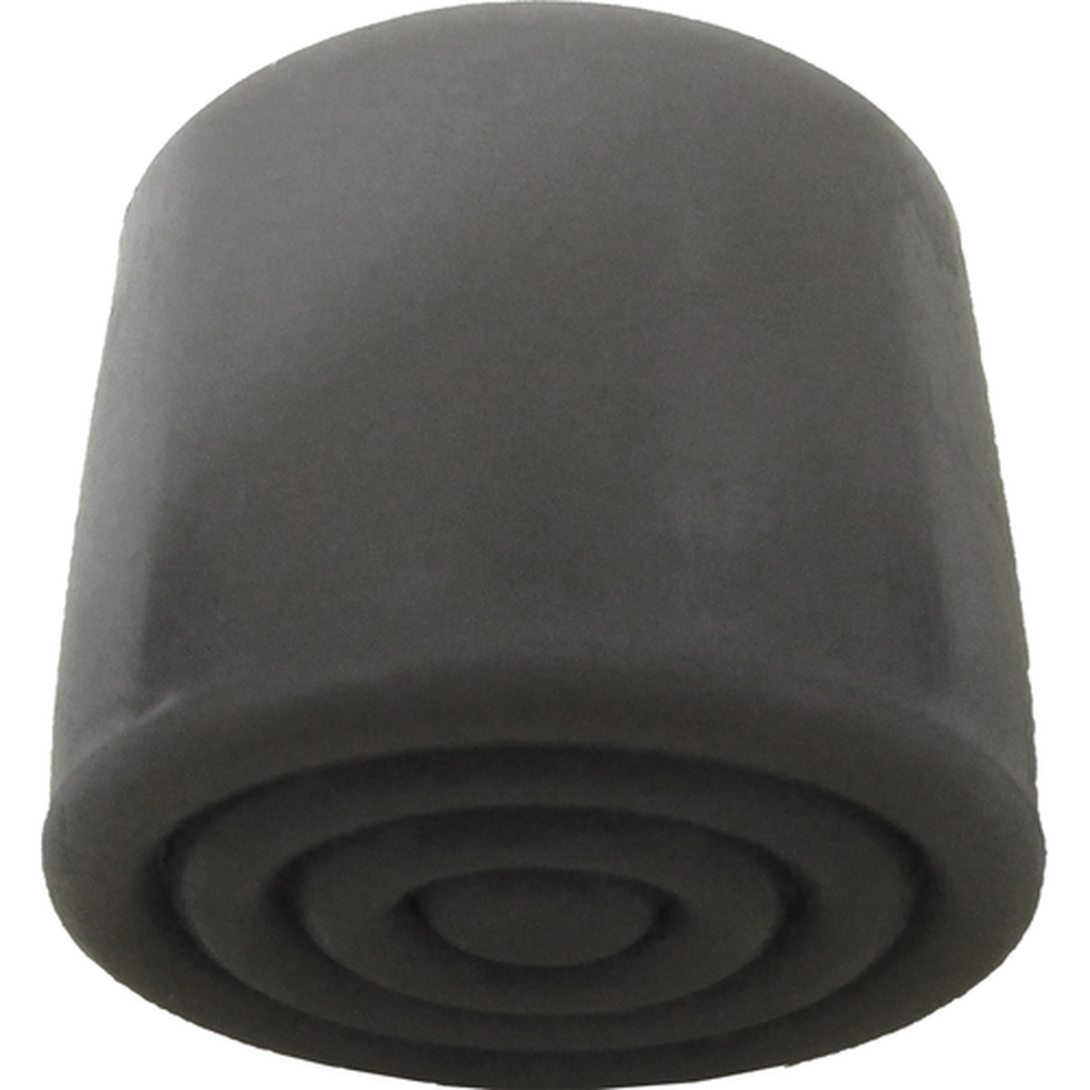 Oak Street GL2129 black non-marring plastic glide with concentric ring base for double ring bar stools