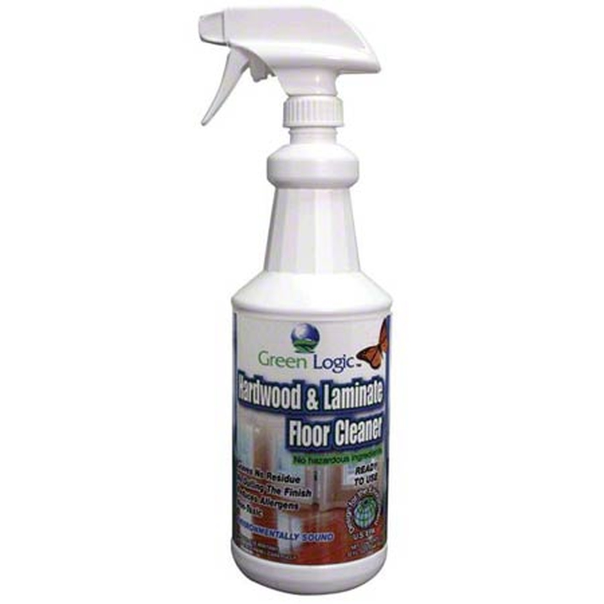 Core Green Logic Hardwood and Laminate Floor Cleaner 32 oz trigger spray bottle