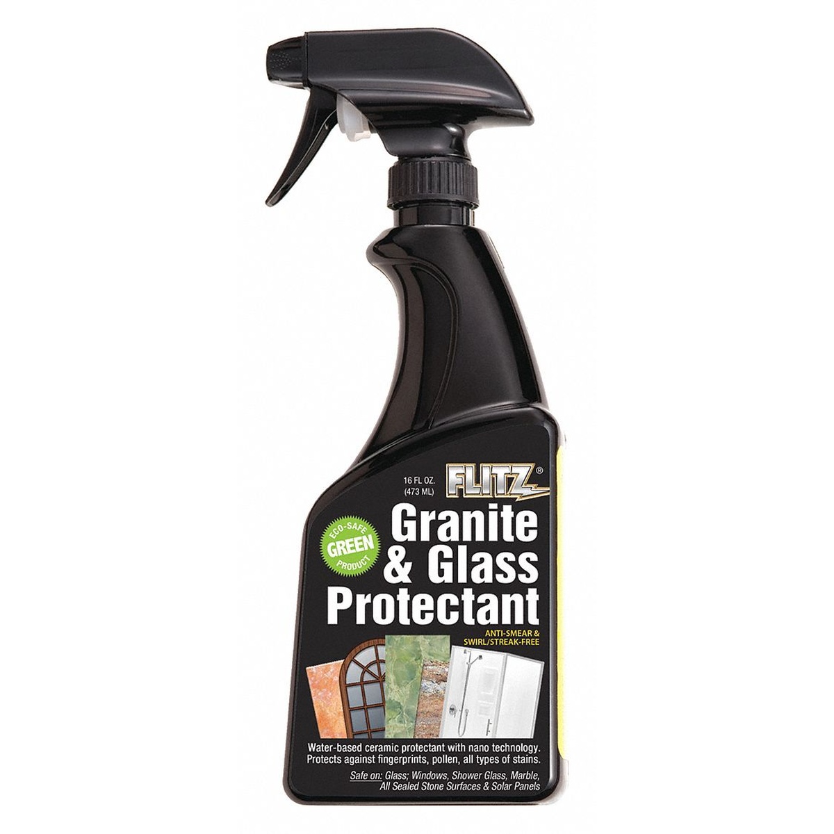 Flitz GRX22806 Granite and Glass Protectant 16 oz trigger spray bottle