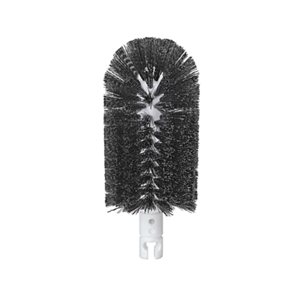Winco GWM-100 replacement brush with dense dark bristles and white plastic mounting connector
