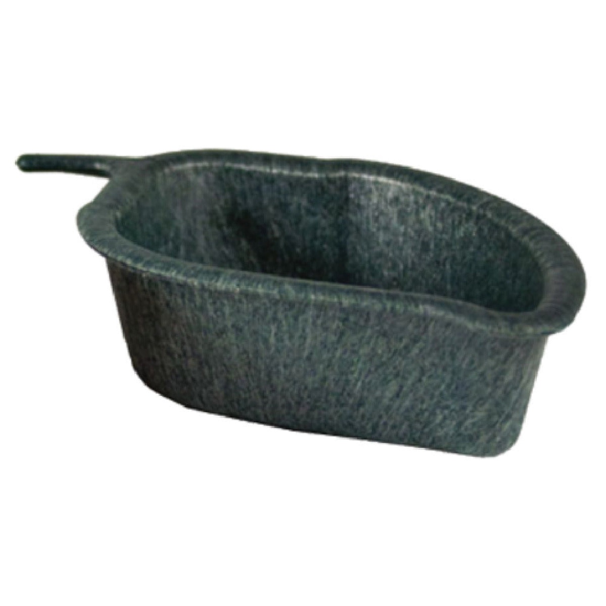 HS Inc. HS1044-J Jalañio 4 oz. green polyethylene salsa server ramekin with integral handle