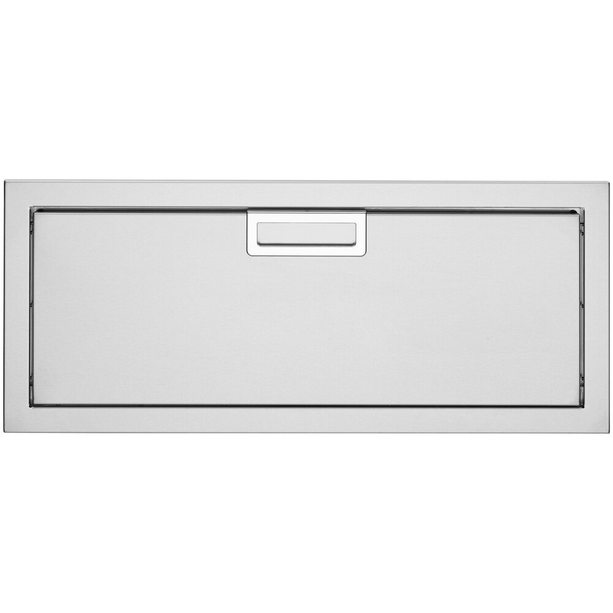 Crown Verity IBI30-DD stainless steel built-in horizontal drawer front