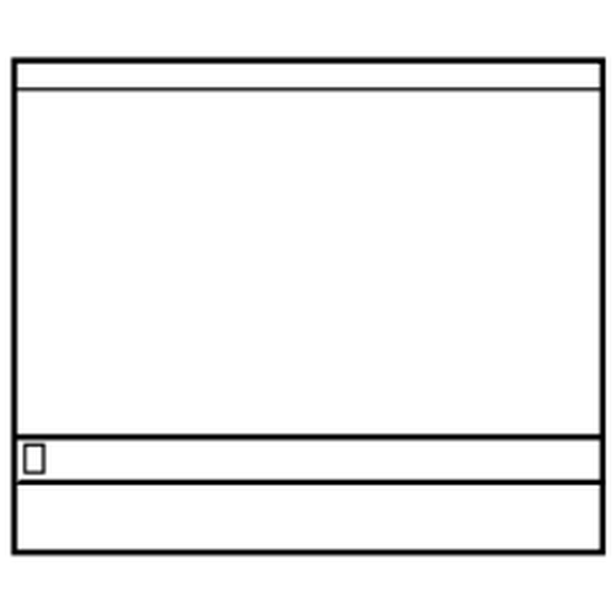 Blank range top configuration diagram