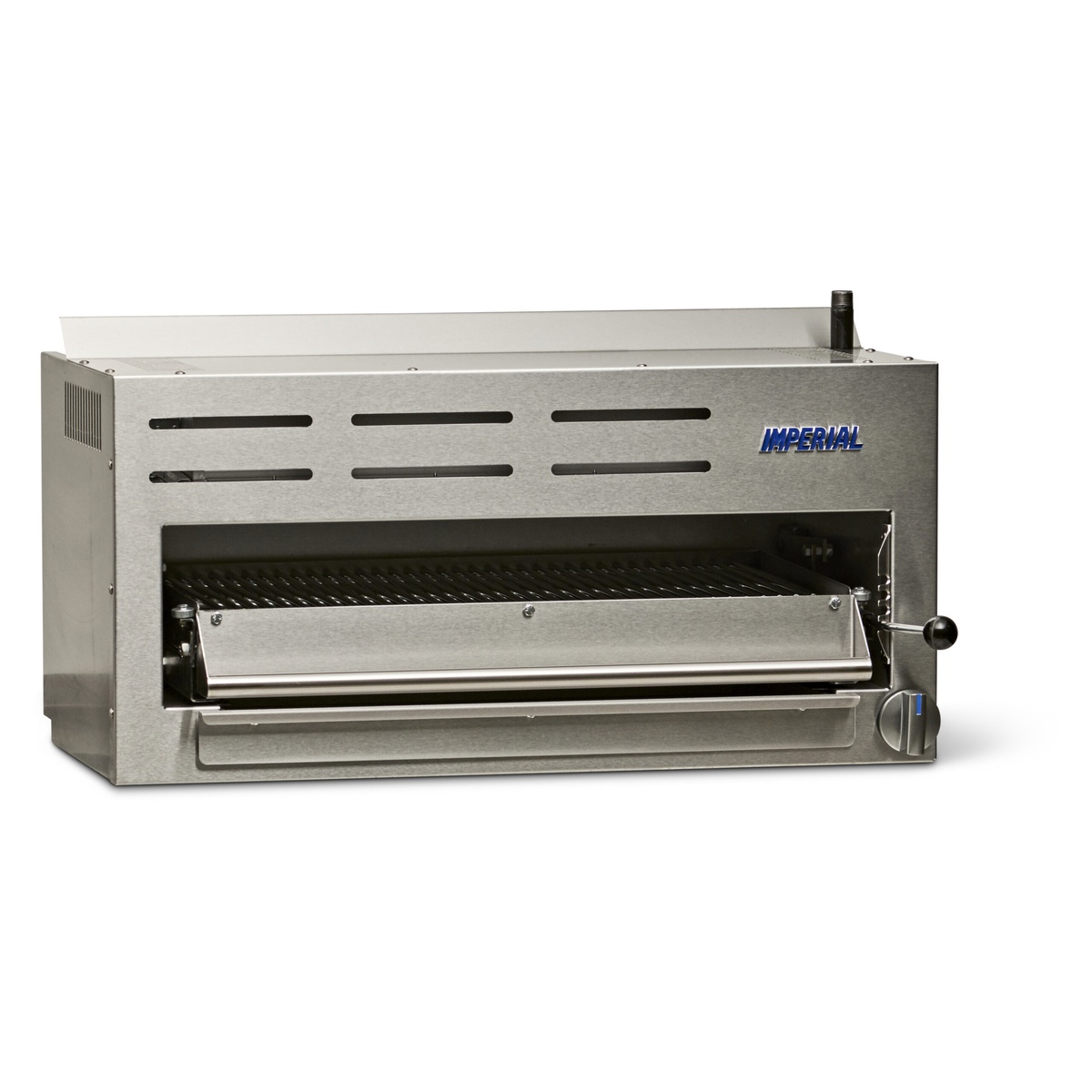 Imperial IRSB-36 stainless steel countertop gas salamander broiler