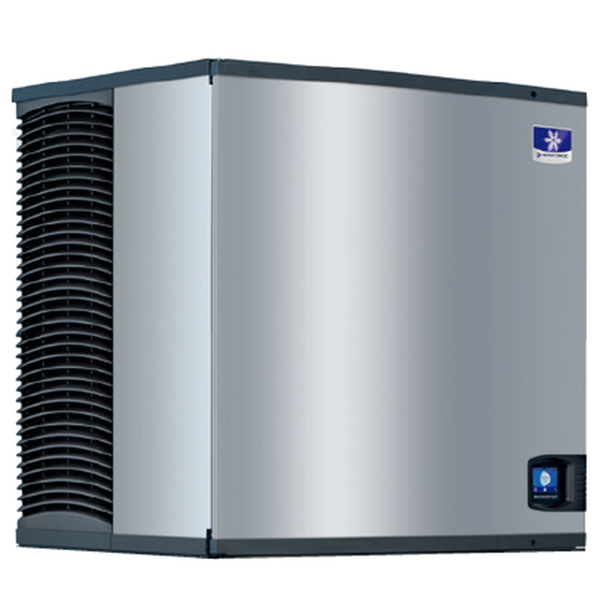 Manitowoc IYT0900A Indigo NXT air-cooled ice machine head unit, front and side view