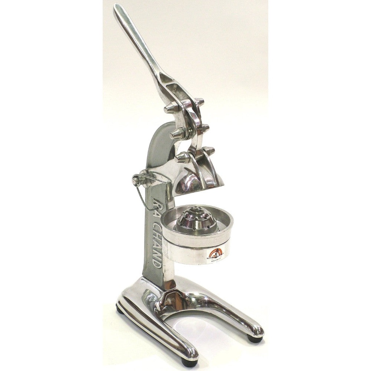 Ra Chand J210 manual lever citrus juicer with metal press and base