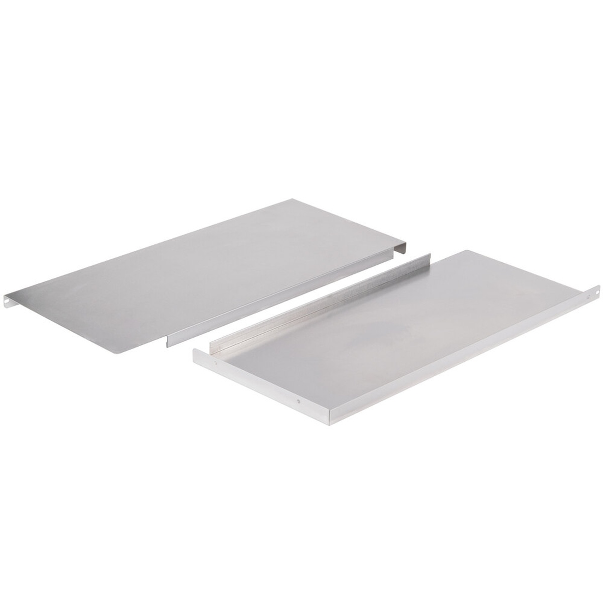 Manitowoc K00470 bin adapter kit showing two stainless steel adapter panels
