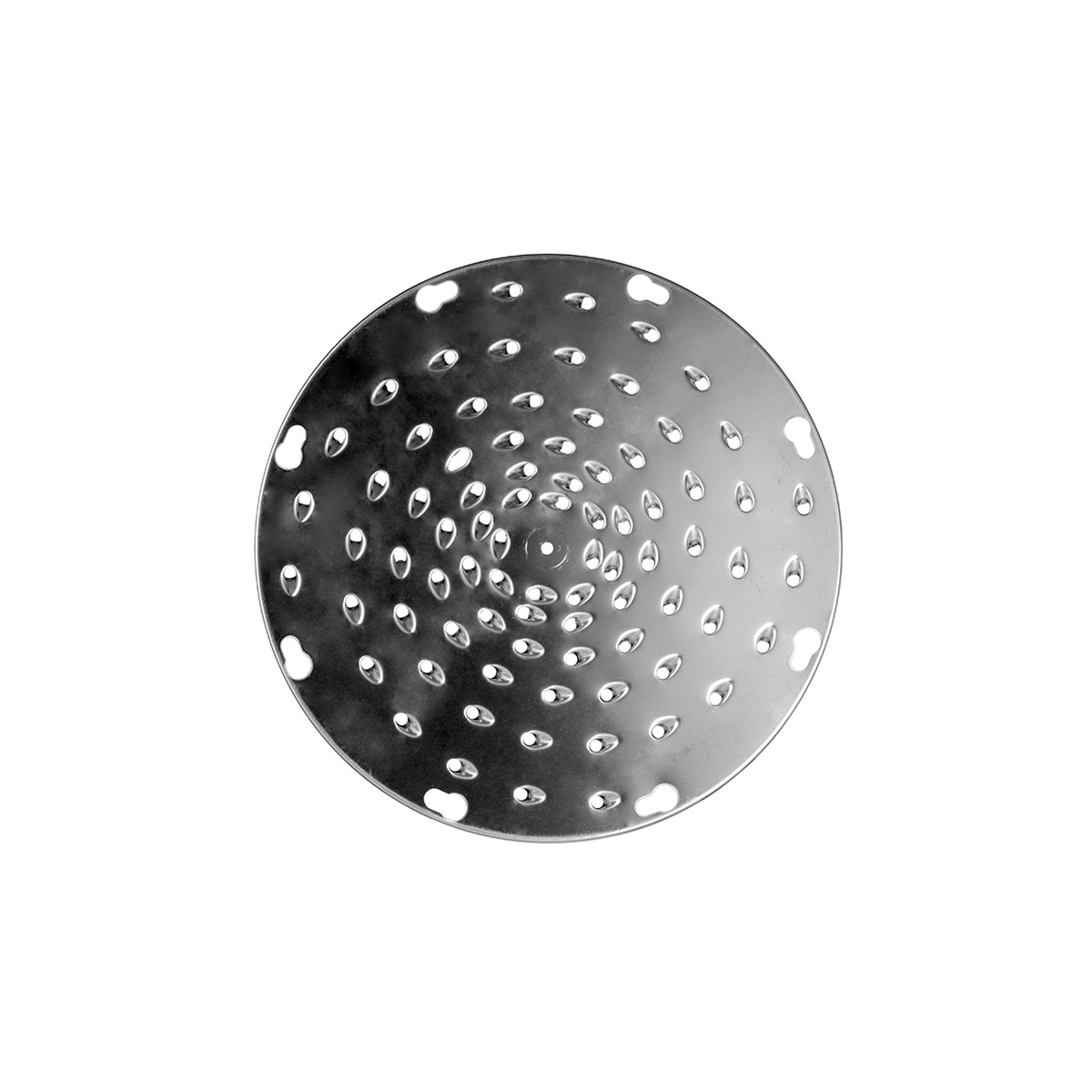 Alfa International KD-3/16 stainless steel shredding disc with precision 3/16 inch holes