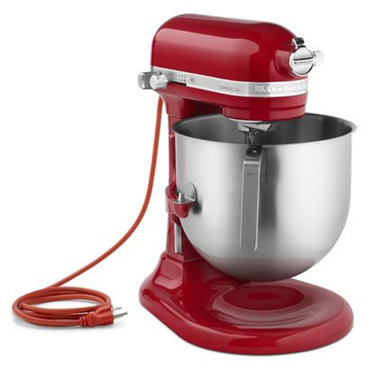 KitchenAid Commercial KSM8990ER Empire Red 8 quart bowl-lift stand mixer