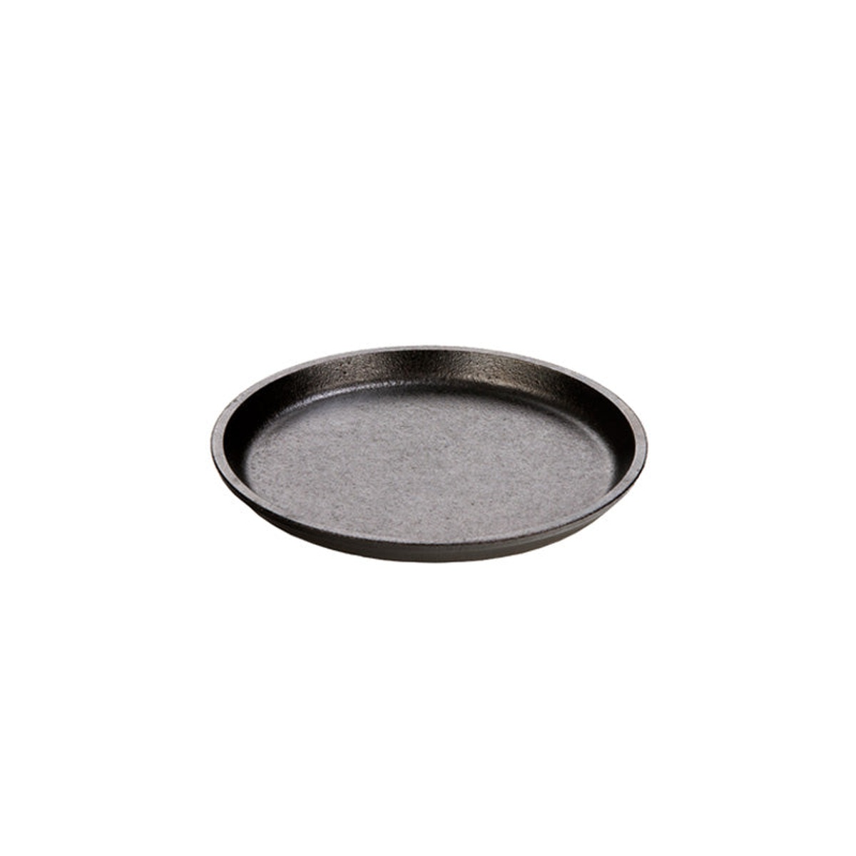 Lodge L5OGH3 round cast iron serving griddle, 7.25 inch