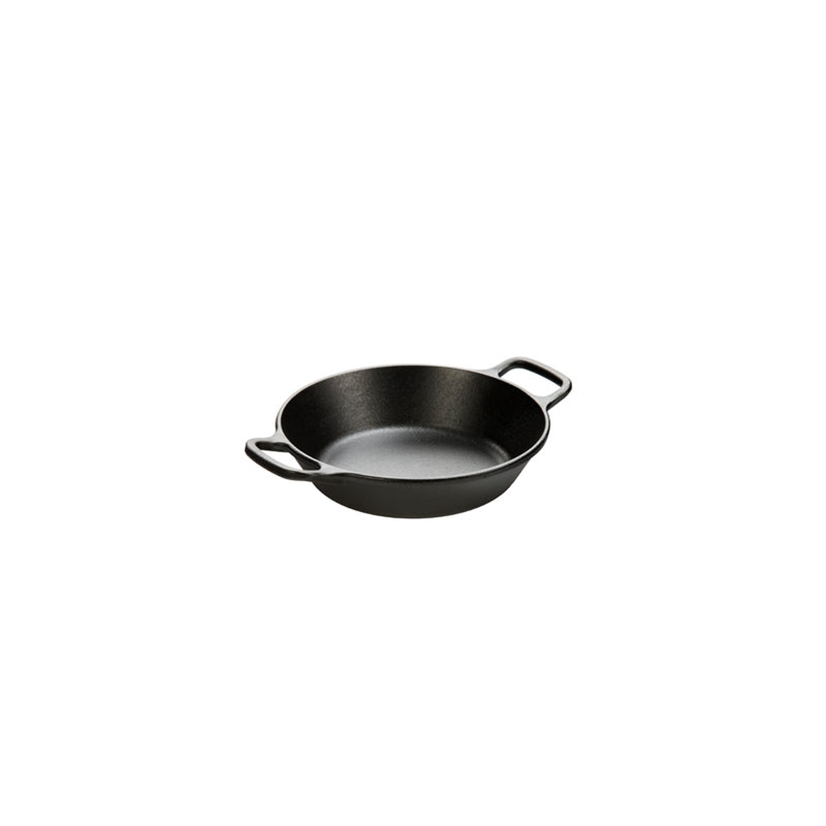 Lodge 8 inch pre-seasoned cast iron skillet with dual loop handles