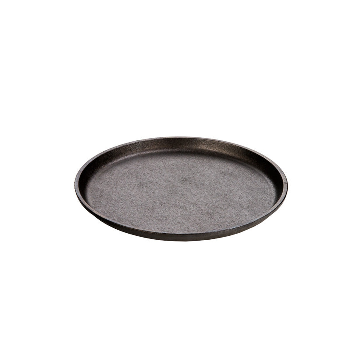 Lodge L7OGH3 9.25 inch round handleless cast iron griddle