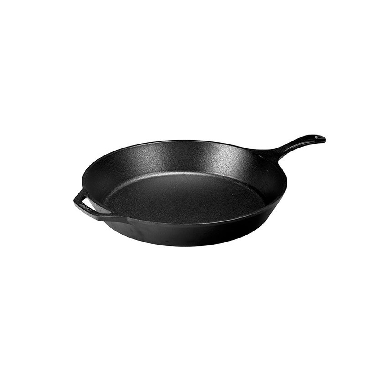 Lodge classic cast iron skillet with helper handle