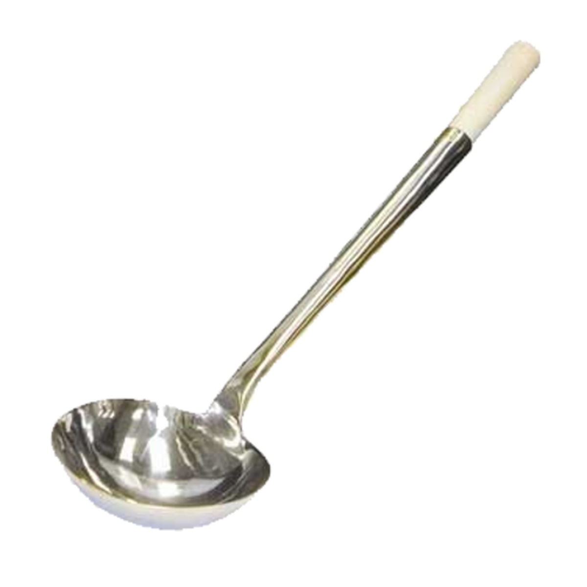 GSW USA LD-S stainless steel wok ladle with wooden handle, 7 oz.