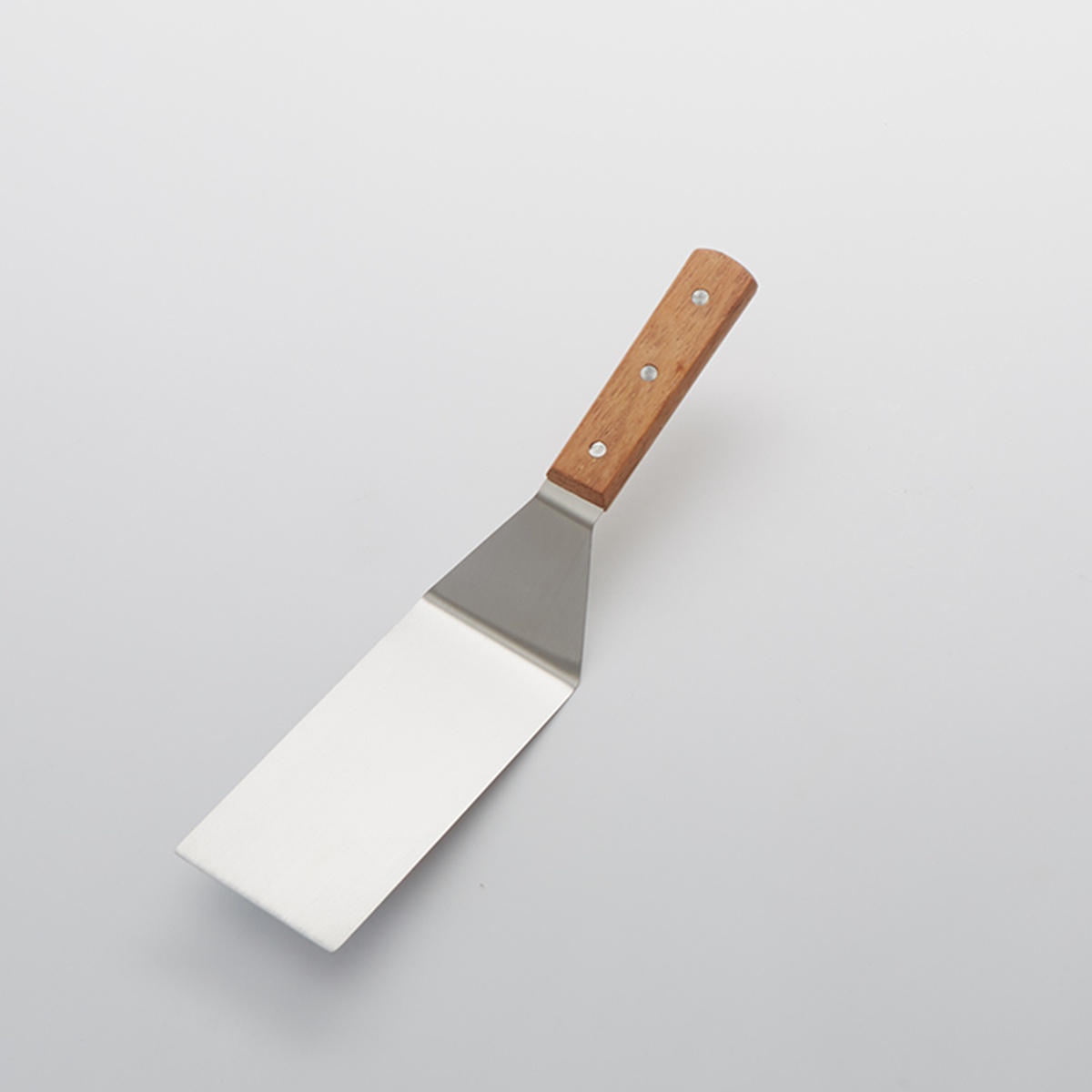 American Metalcraft LT12 12-inch turner with stainless steel blade and wood handle