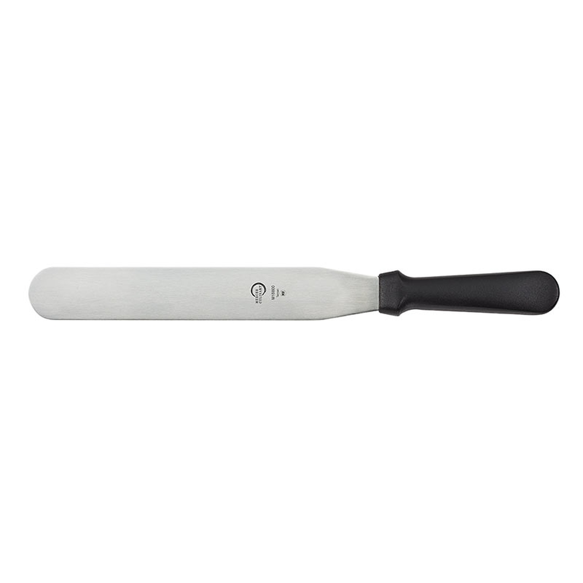 Mercer Culinary M18800P 10-inch straight icing spatula with stainless steel blade and black polypropylene handle