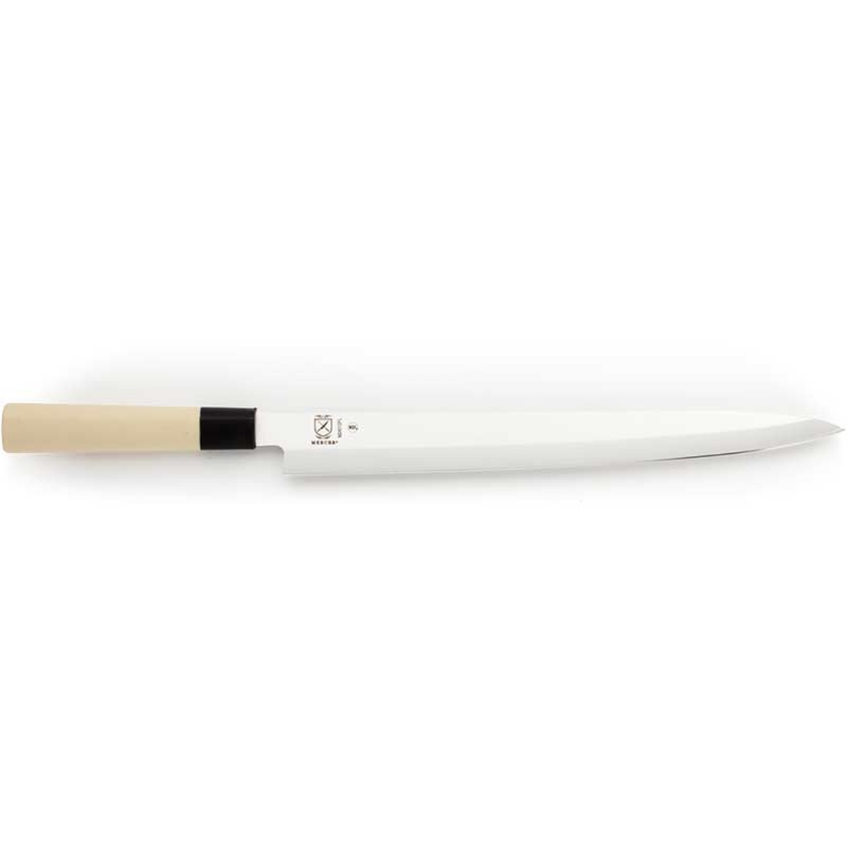 Mercer Culinary 12 inch Sashimi Knife with beige handle