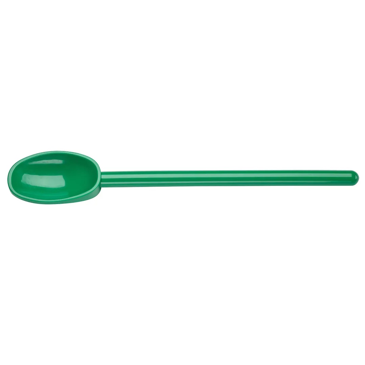 Mercer Culinary M33182GR Hell's Tools green nylon mixing spoon, 11-7/8 inch length