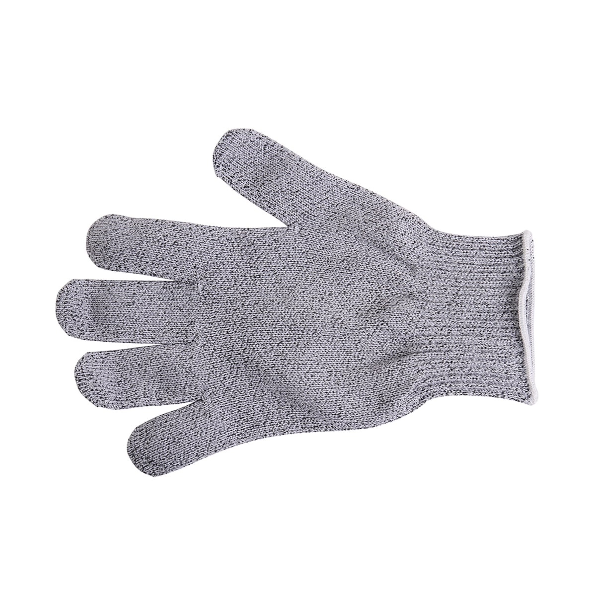 Mercer Culinary M33412L MercerMax large cut resistant glove in gray with white color-coded cuff