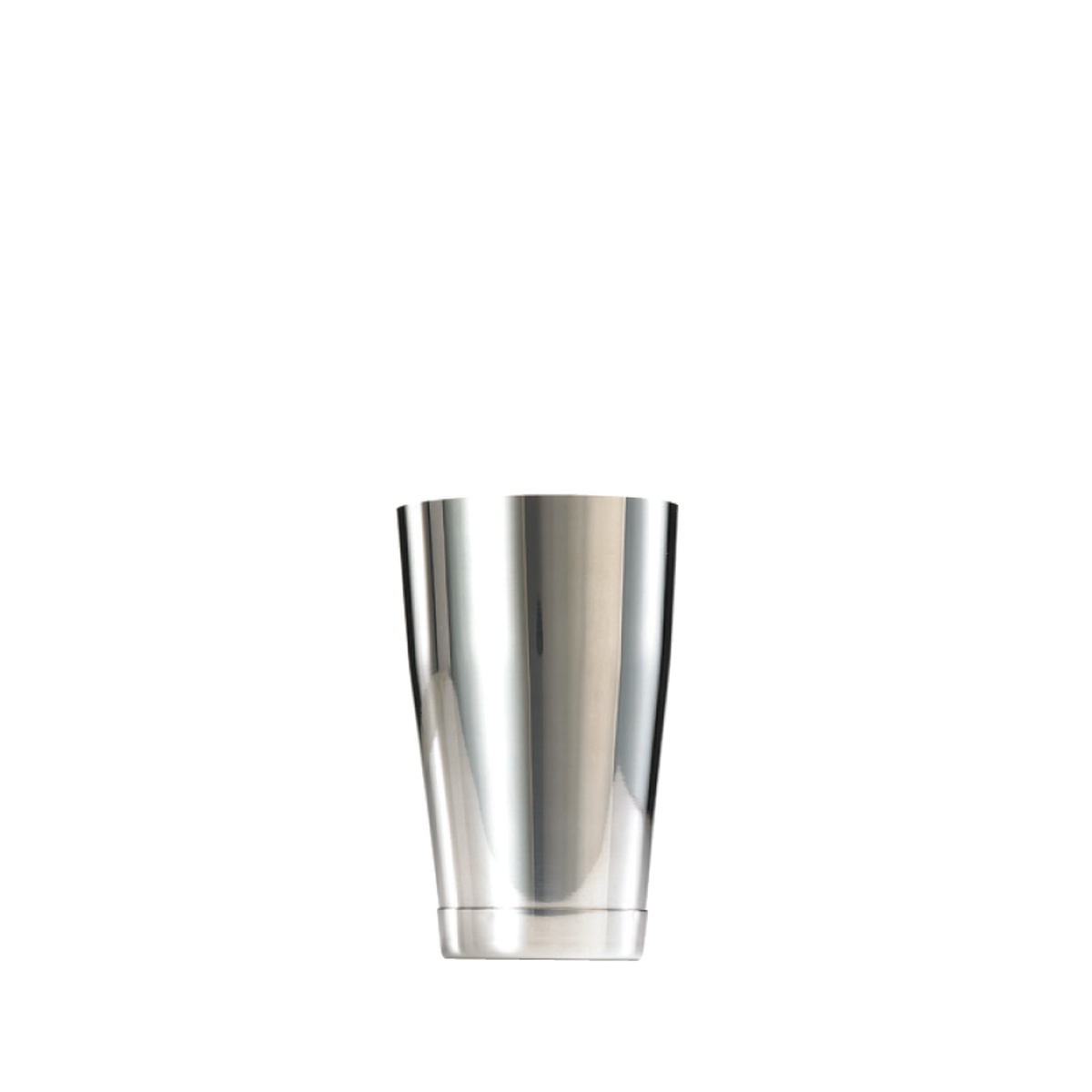 Barfly M37007 18 oz stainless steel cocktail shaker tin with mirror finish exterior and capped bottom
