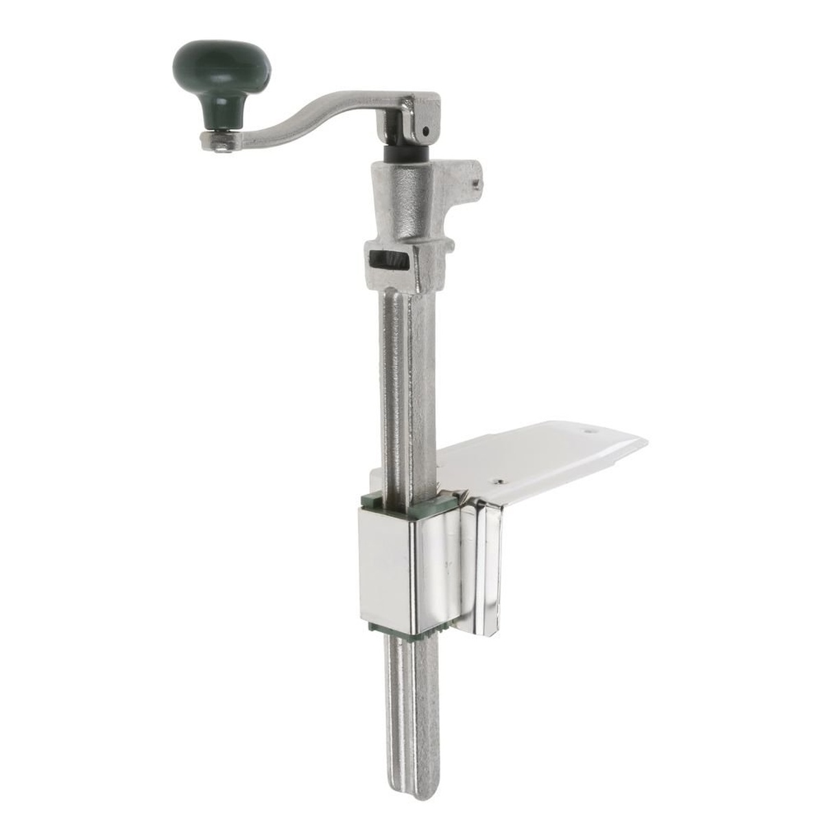 MCO#1S Enhanced Commercial Grade #1 Can Opener with stainless steel base, full unit view