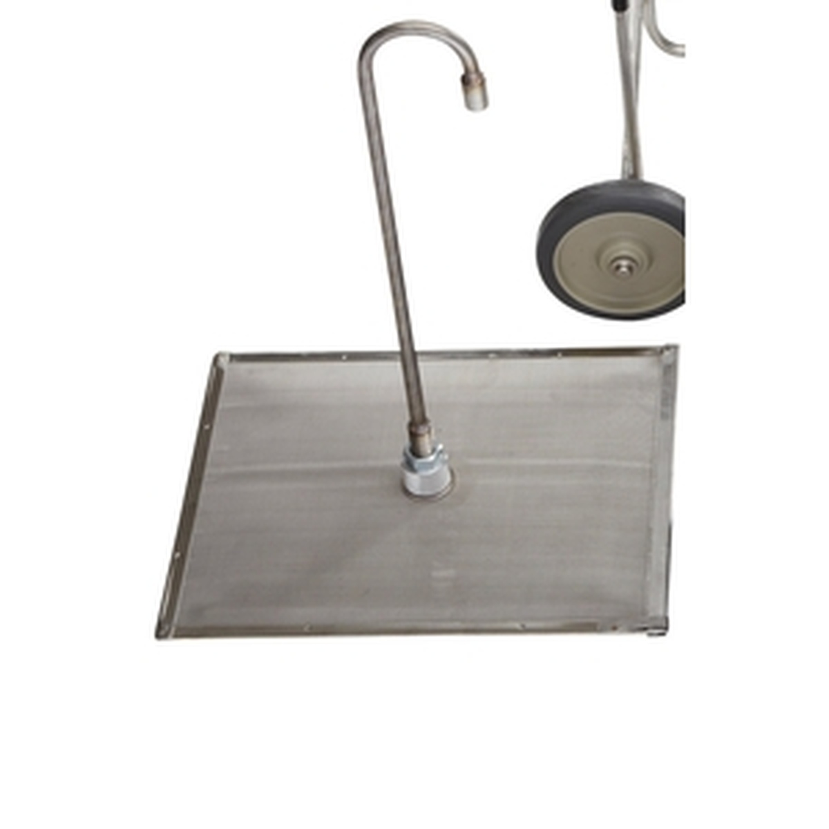 Vulcan MF-1 stainless steel mesh filter screen assembly with return hose nozzle