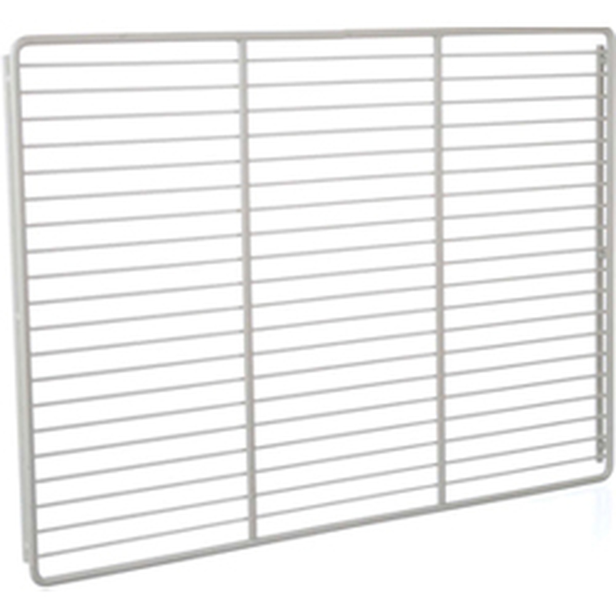 Wire shelf included with the Atosa MGF8409GR worktop refrigerator, showing open-grid design for airflow