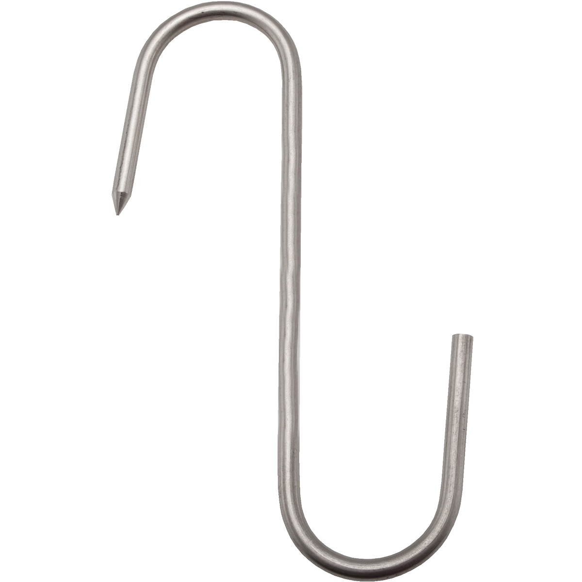 Libertyware MH186 stainless steel S-shaped meat hook, 18 cm length