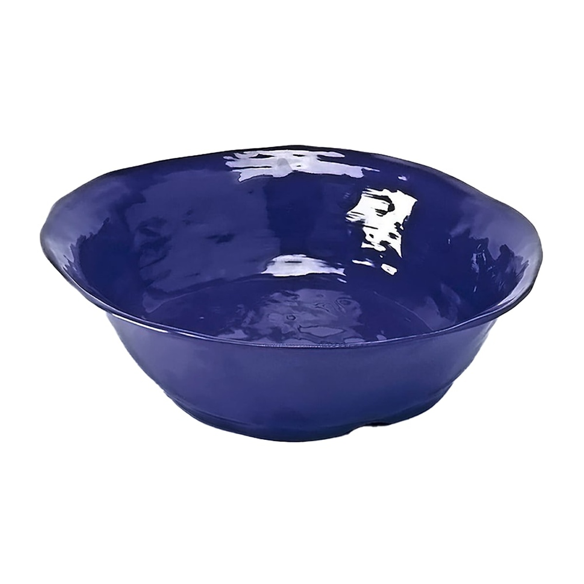 G.E.T. Enterprises ML-134-CB New Yorker cobalt blue melamine serving bowl, 16 inch diameter