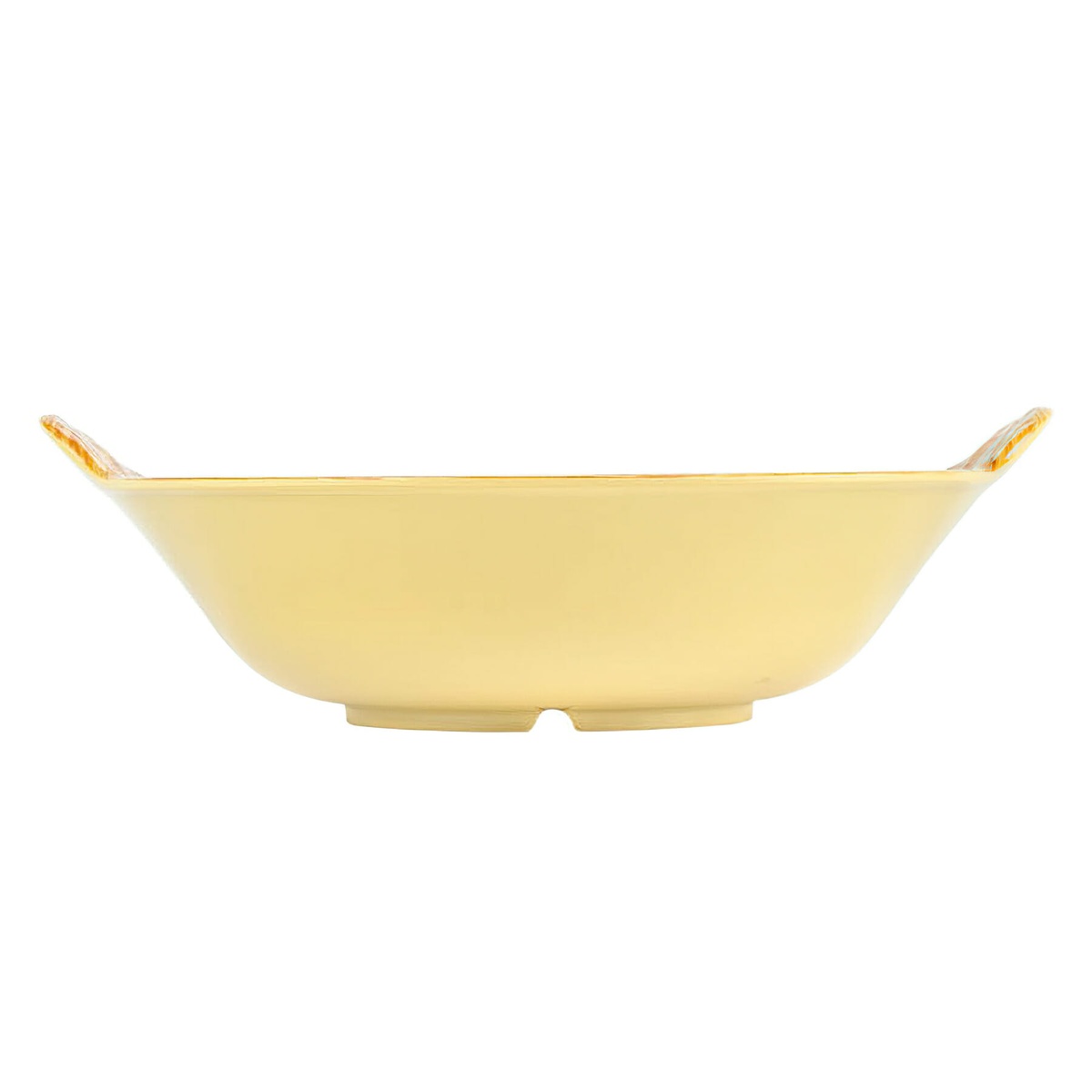 G.E.T. Enterprises ML-94-VN Venetian melamine bowl side profile view showing depth and rubber feet