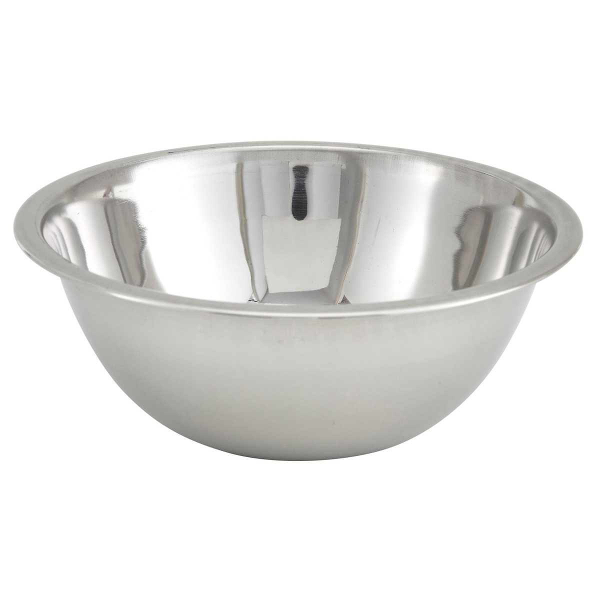 Winco MXB-1300Q 13-Quart polished stainless steel economy mixing bowl