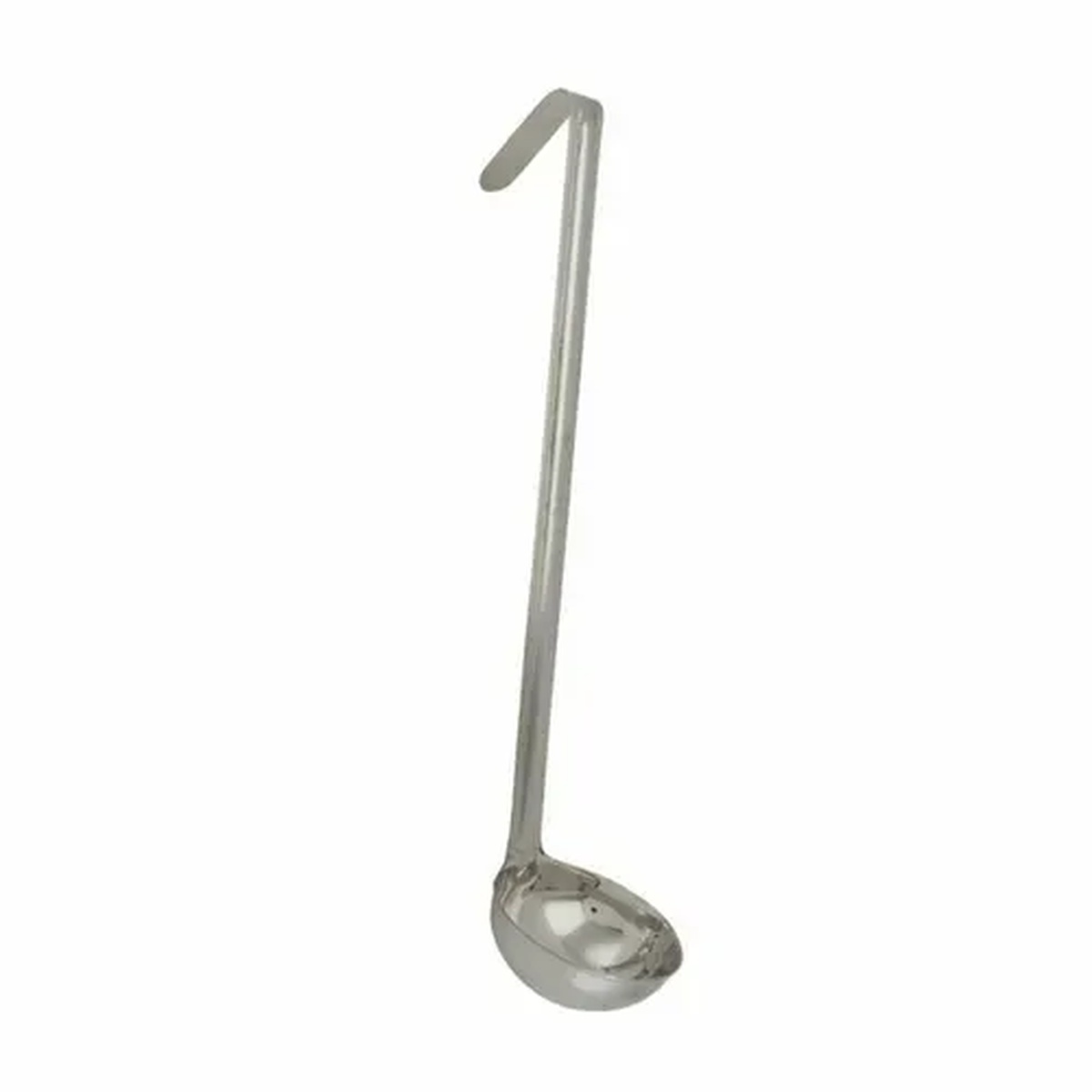 Libertyware OPL03 3 oz stainless steel one-piece ladle with hook handle