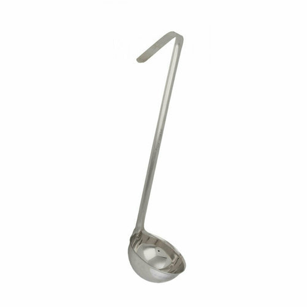 Libertyware OPL06 6 oz stainless steel one-piece ladle with hooked handle