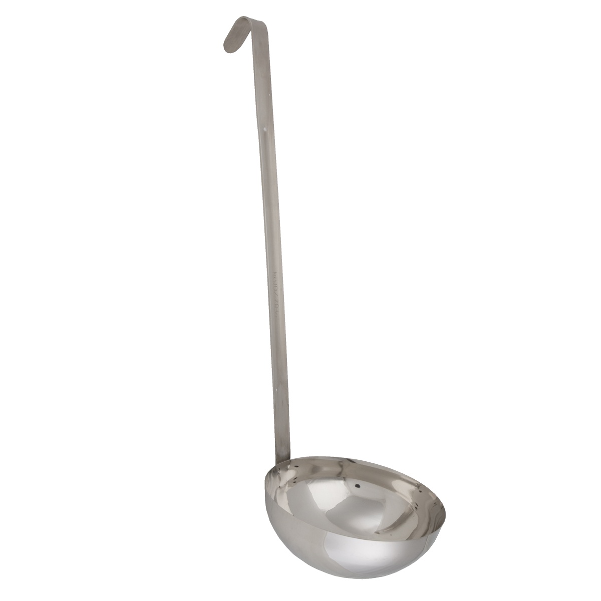 Libertyware OPL24 24 oz stainless steel ladle with long handle and deep bowl