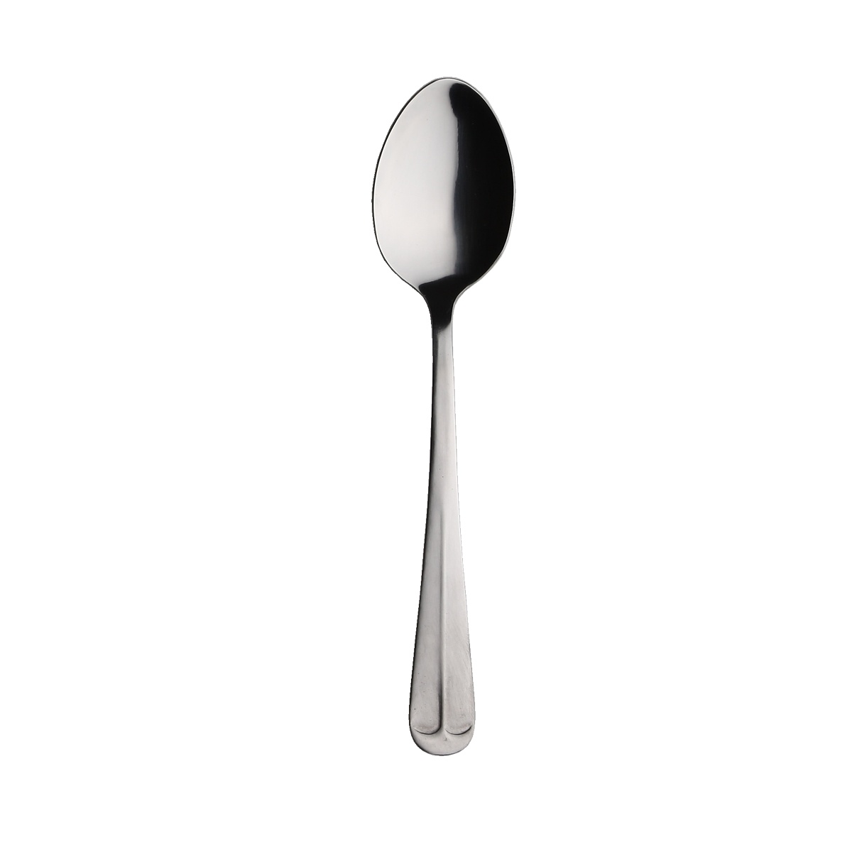 Libertyware Olde Oxford dessert spoon, mirror polished 18/0 stainless steel, 7-3/8 inch length