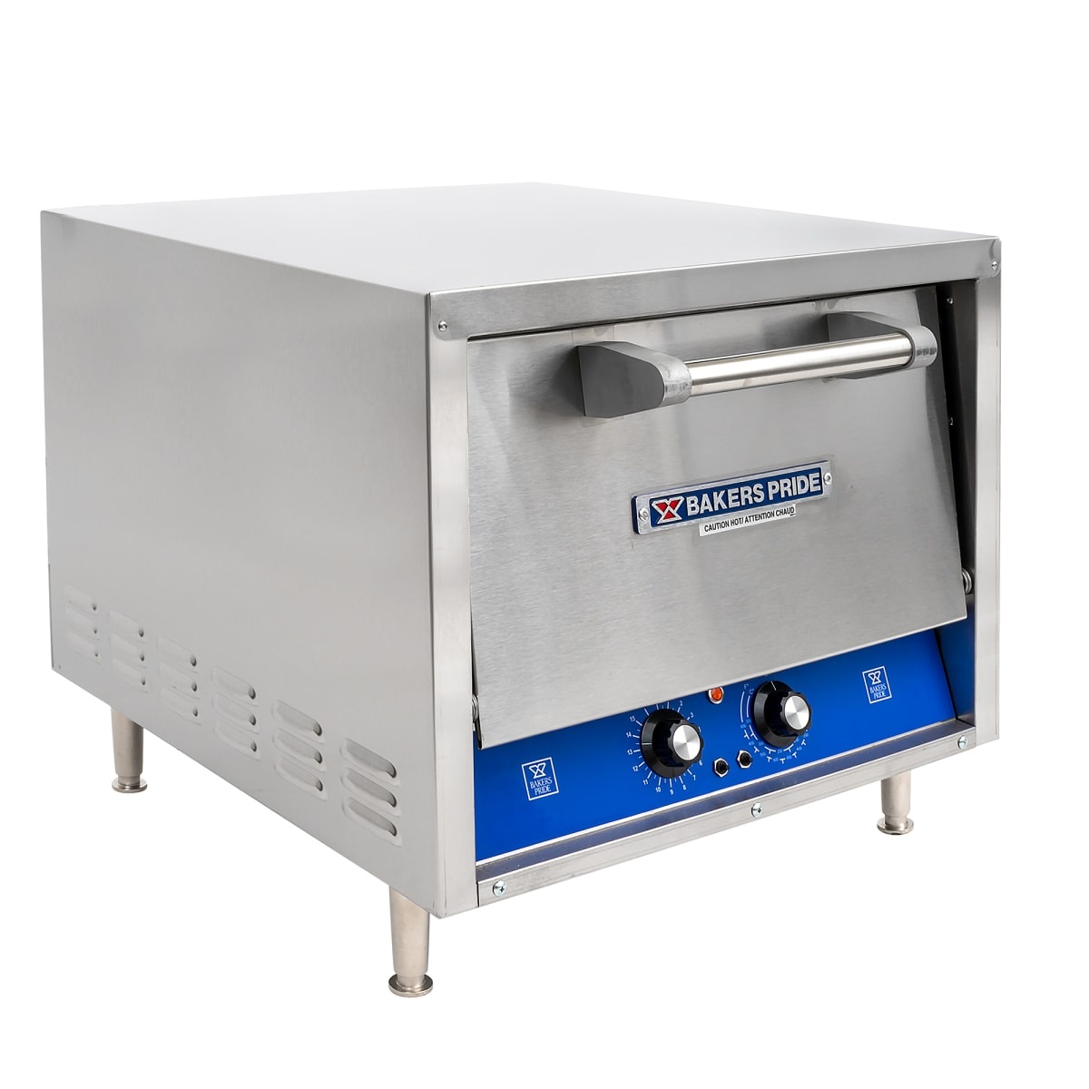 Bakers Pride P18S countertop electric pizza and pretzel oven with front controls