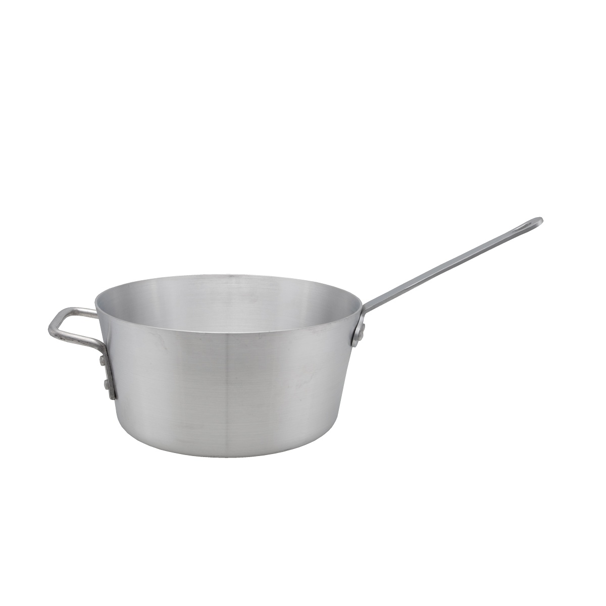 Libertyware PAN7 7.5 Quart Aluminum Sauce Pan with riveted handles