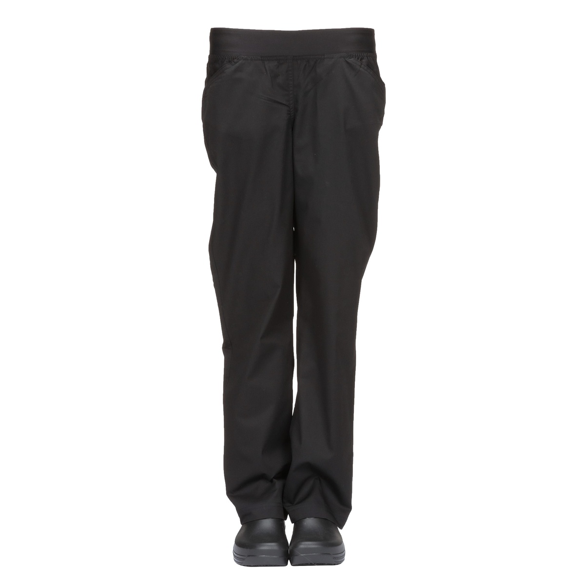 Chef Works women's lightweight slim chef pants in black