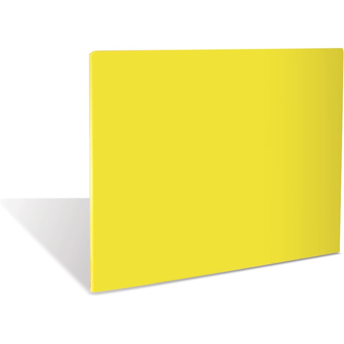 Crestware PCB1824Y yellow polyethylene cutting board, 18 x 24 x 0.5 inch, rectangular