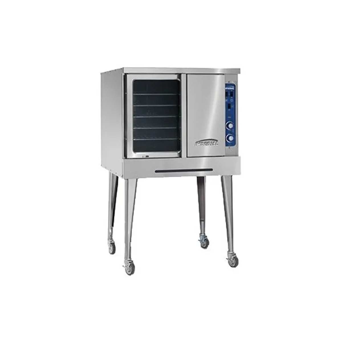 Imperial PCVDE-1 single deck electric convection oven on legs