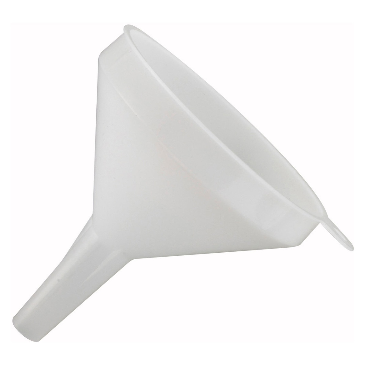 Winco PF-8 White Plastic Funnel