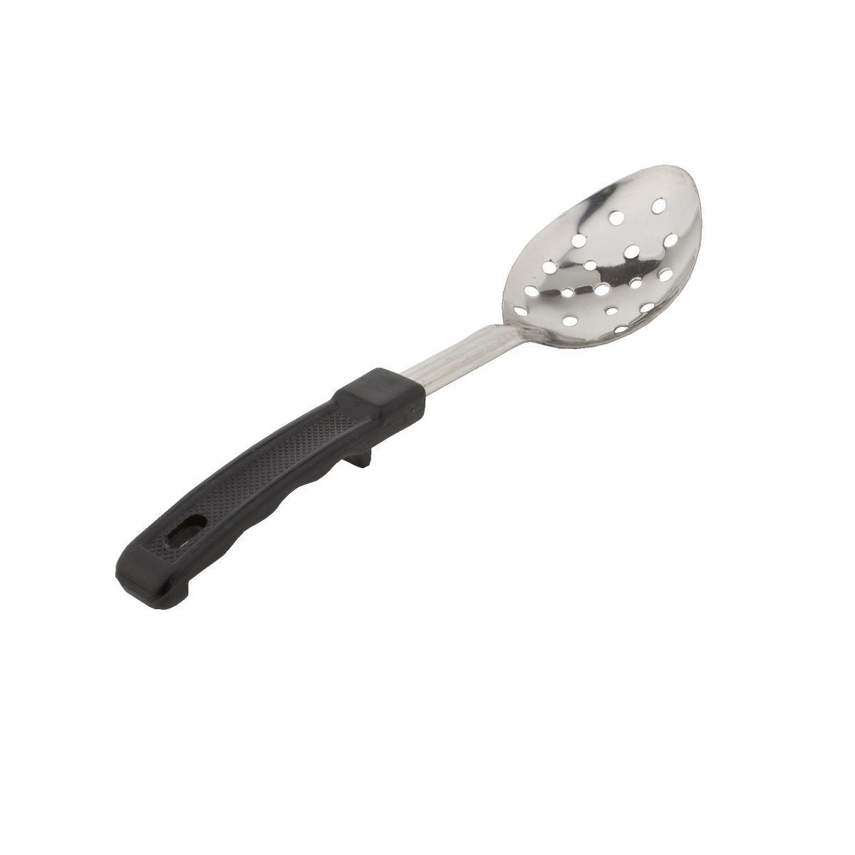 Libertyware PHS11P 11-inch perforated basting spoon with stainless steel head and black plastic handle